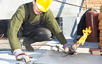 Wanlockhead flat roof construction
