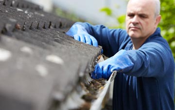 cleaning and inspecting Wanlockhead roofs